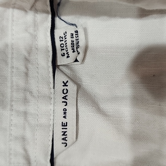 Janie and Jack button down linen shirt - Picture 2 of 8